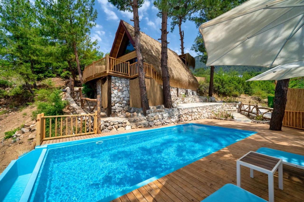 Faralya Tuz Apart Hotel Buitenkant foto