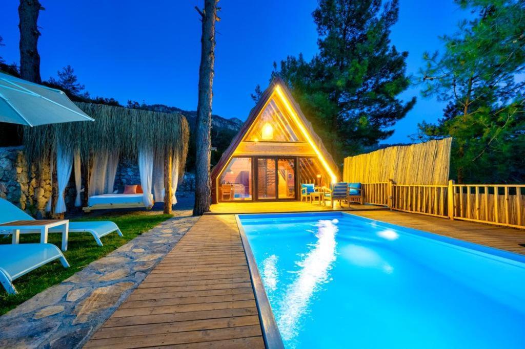 Faralya Tuz Apart Hotel Buitenkant foto