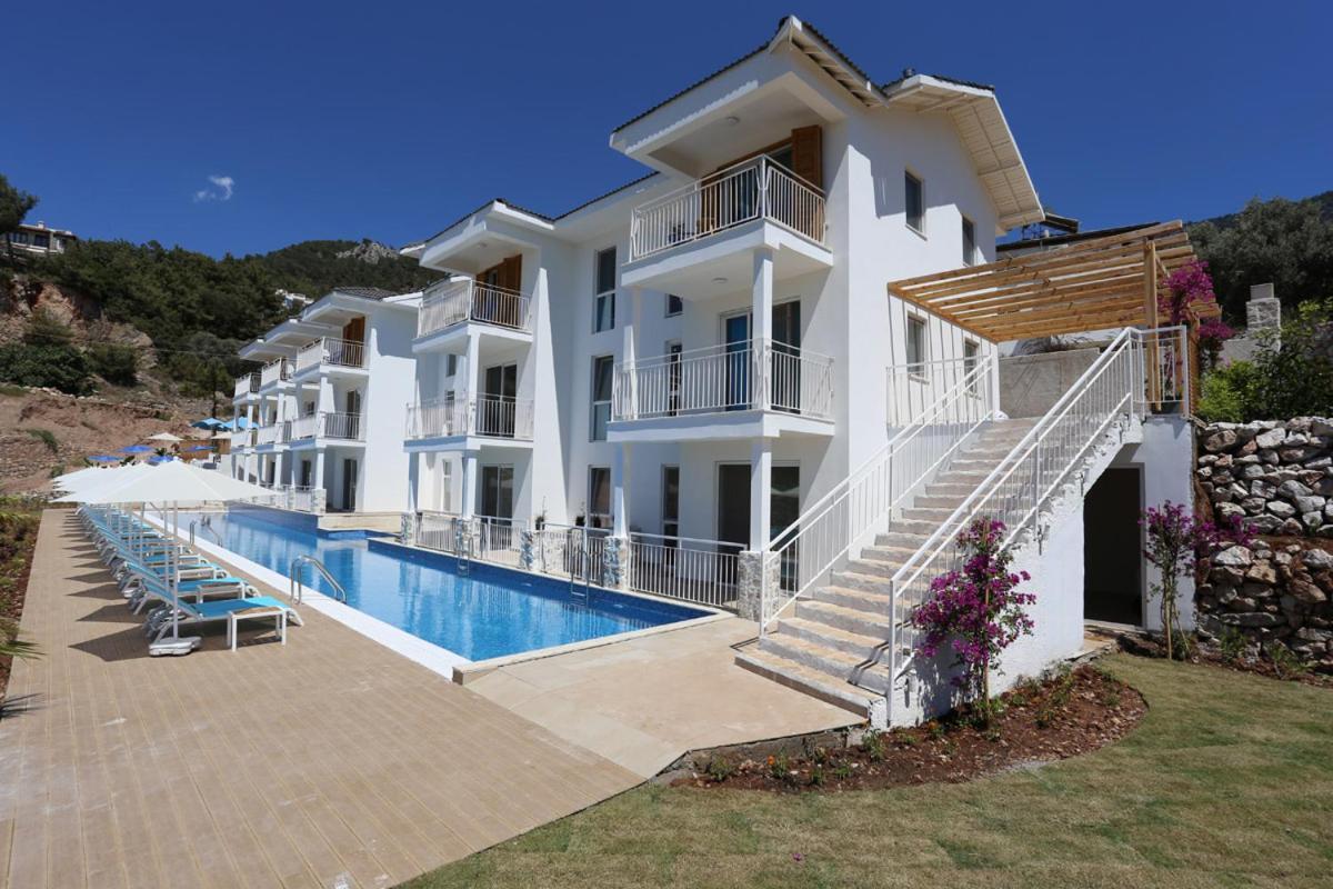 Faralya Tuz Apart Hotel Buitenkant foto